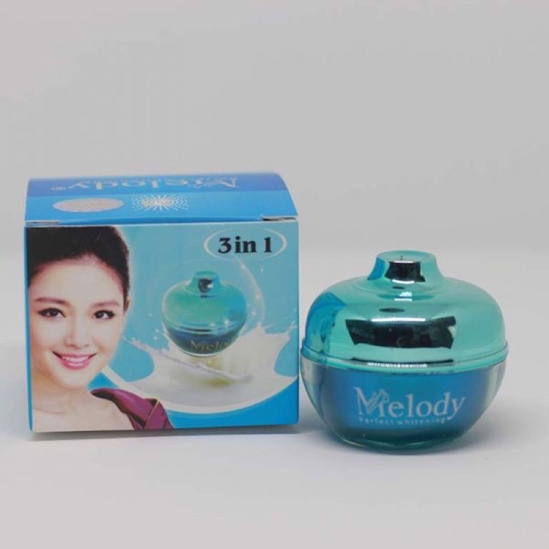 Kem Melody trắng da giữ ẩm mềm min da 8g - 12g