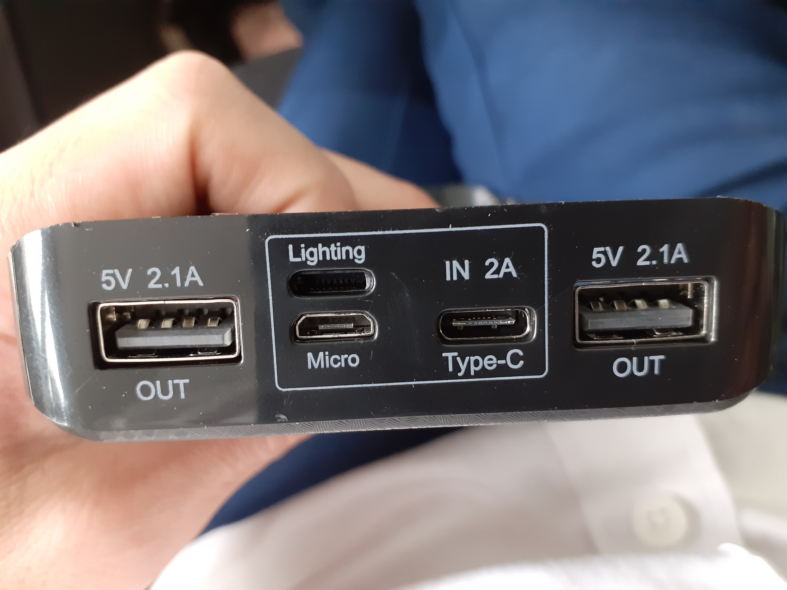 Box sạc dự phòng 8 Cell - 3 đầu vào-8Cell
