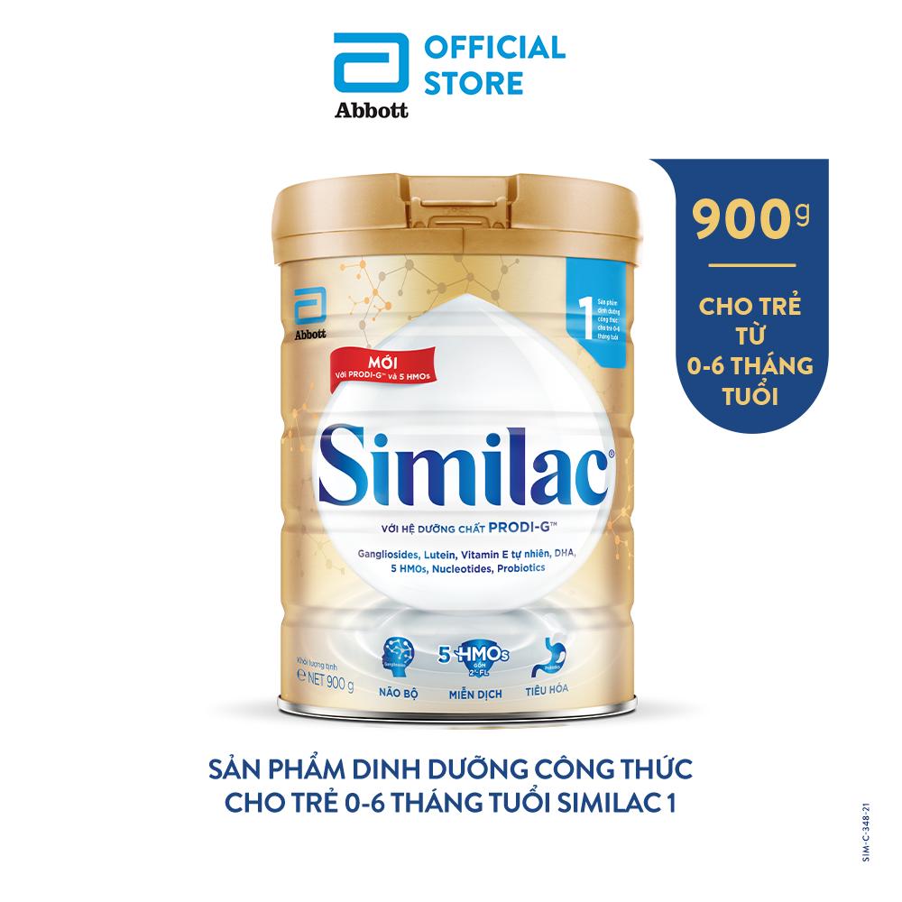 [HCM]Sữa Bột Similac 1 HMO 900g
