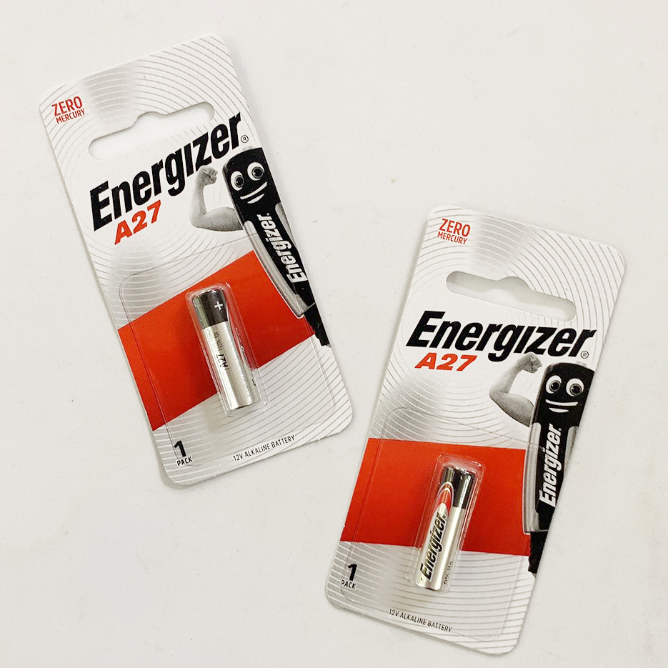 Pin A27 Energizer 12V, Pin remote cửa cuốn 12V chính hãng