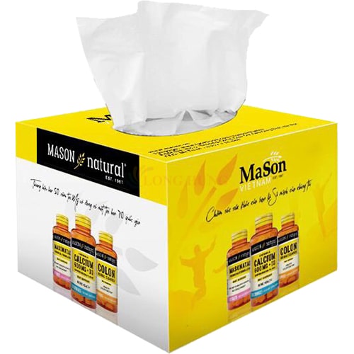 [HB GIFT] Khăn giấy Mason Natural (100 tờ)