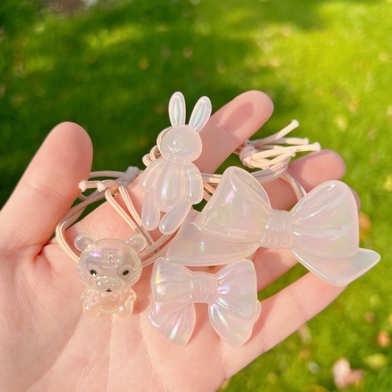 Dây cột tóc charm lấp lánh xinh xắn