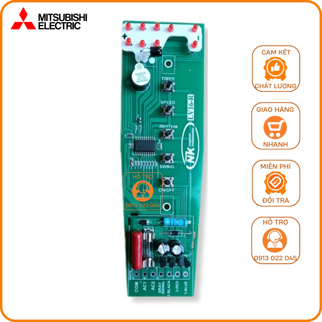 Mạch quạt cây Mitsubishi LV16 (Không bao gồm điều khiển)