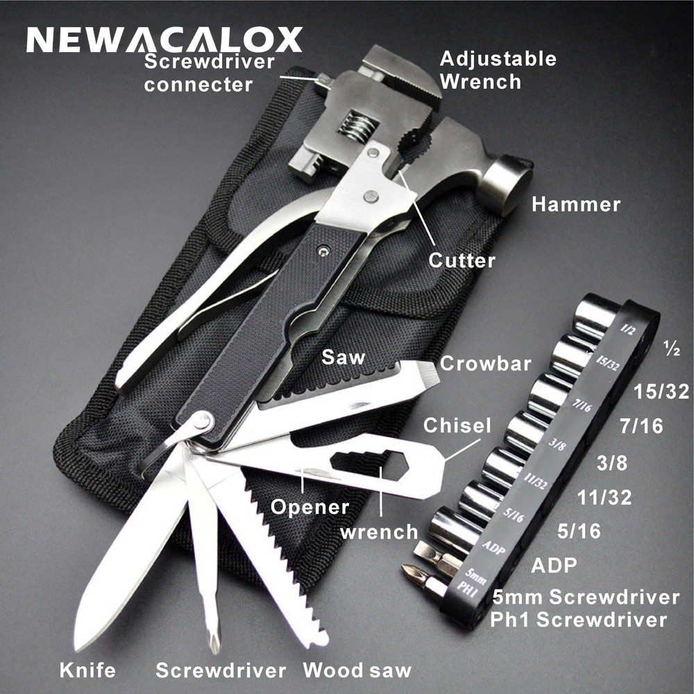 Bộ búa kìm đa năng 9 in 1   Đen