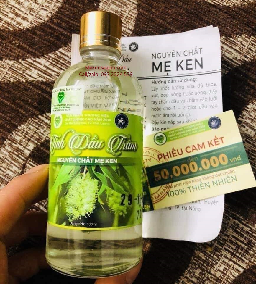 TINH DẦU TRÀM NGUYÊN CHẤT MẸ KEN (100ml)