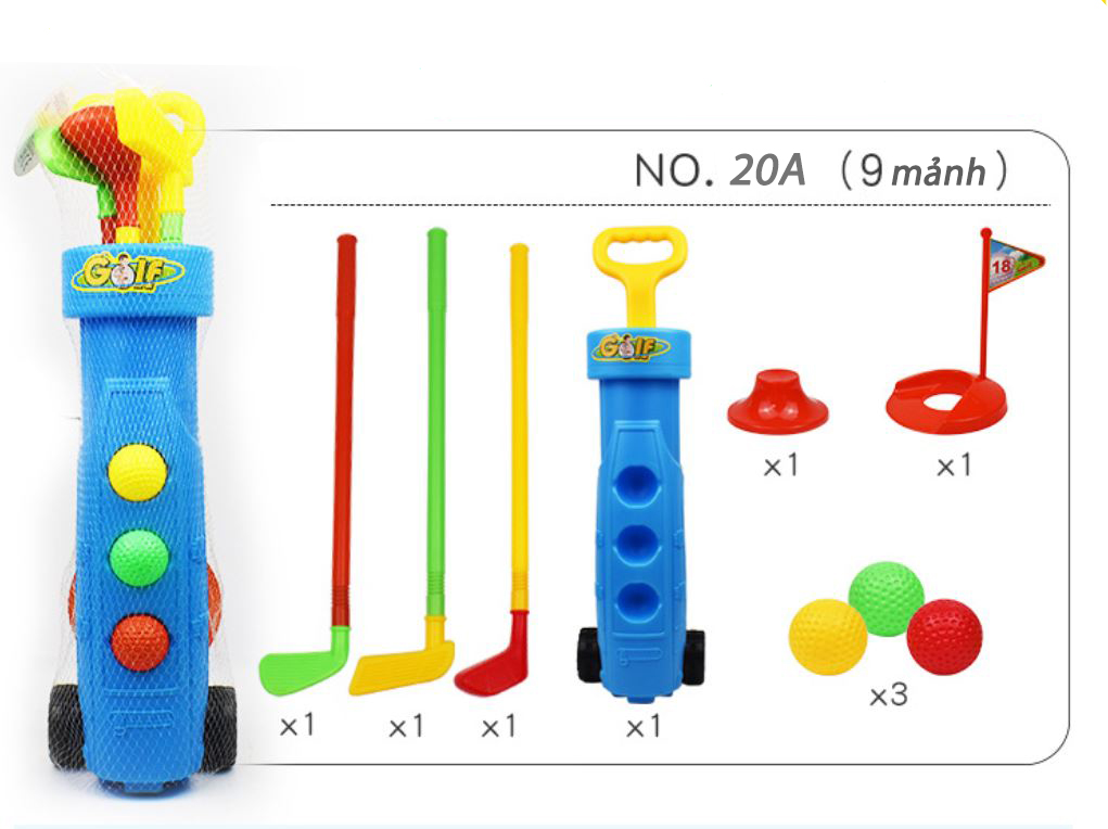 Bộ dụng cụ chơi Golf cho trẻ