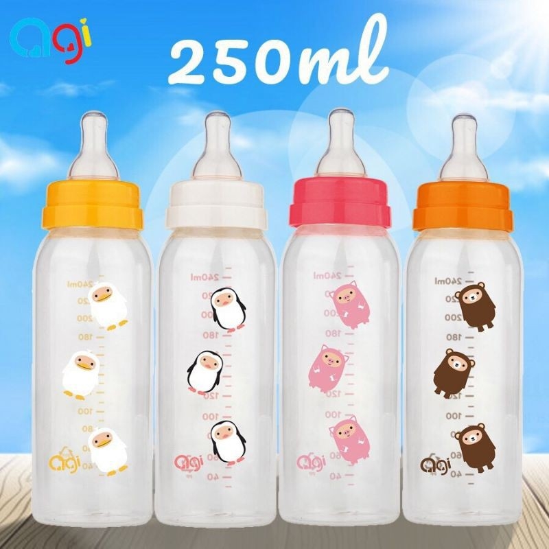 Bình sữa agi cổ hẹp 60ml-140ml-250ml cho bé