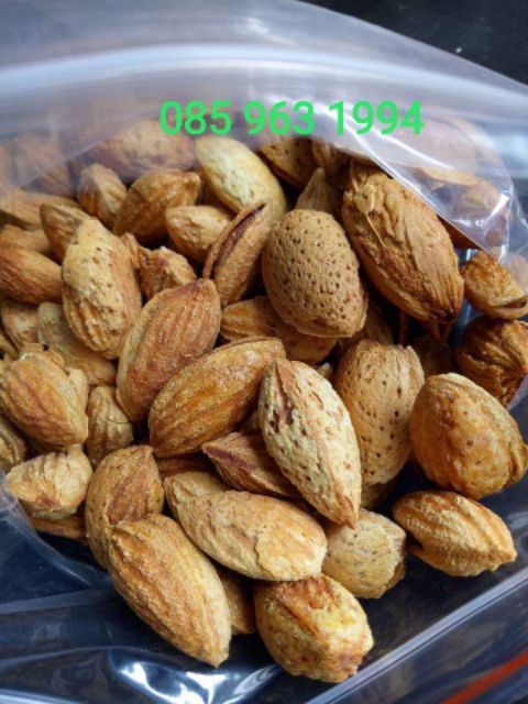 0,5kg hạt hạnh nhân rang bơ