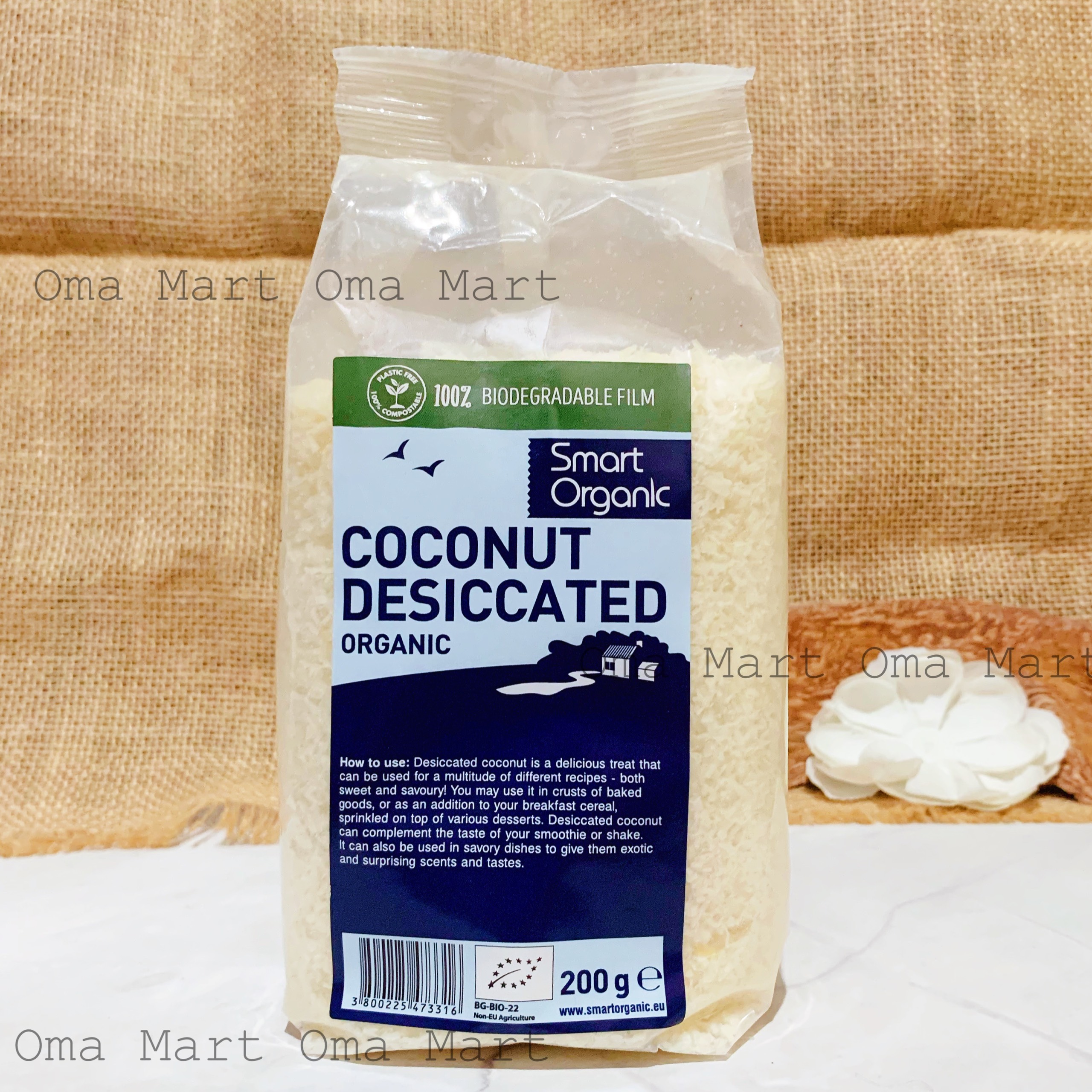 Vụn dừa hữu cơ Smart Organic 200g