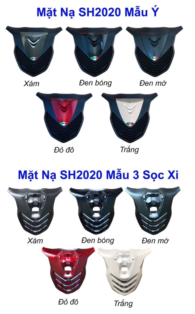 MẶT NẠ SH 2020 KIỂU V2 ( 3 SỌC)