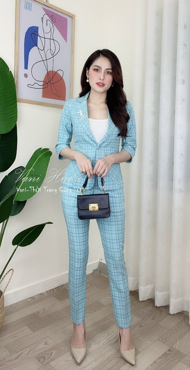 Set nguyên bộ áo Vest quần dài 