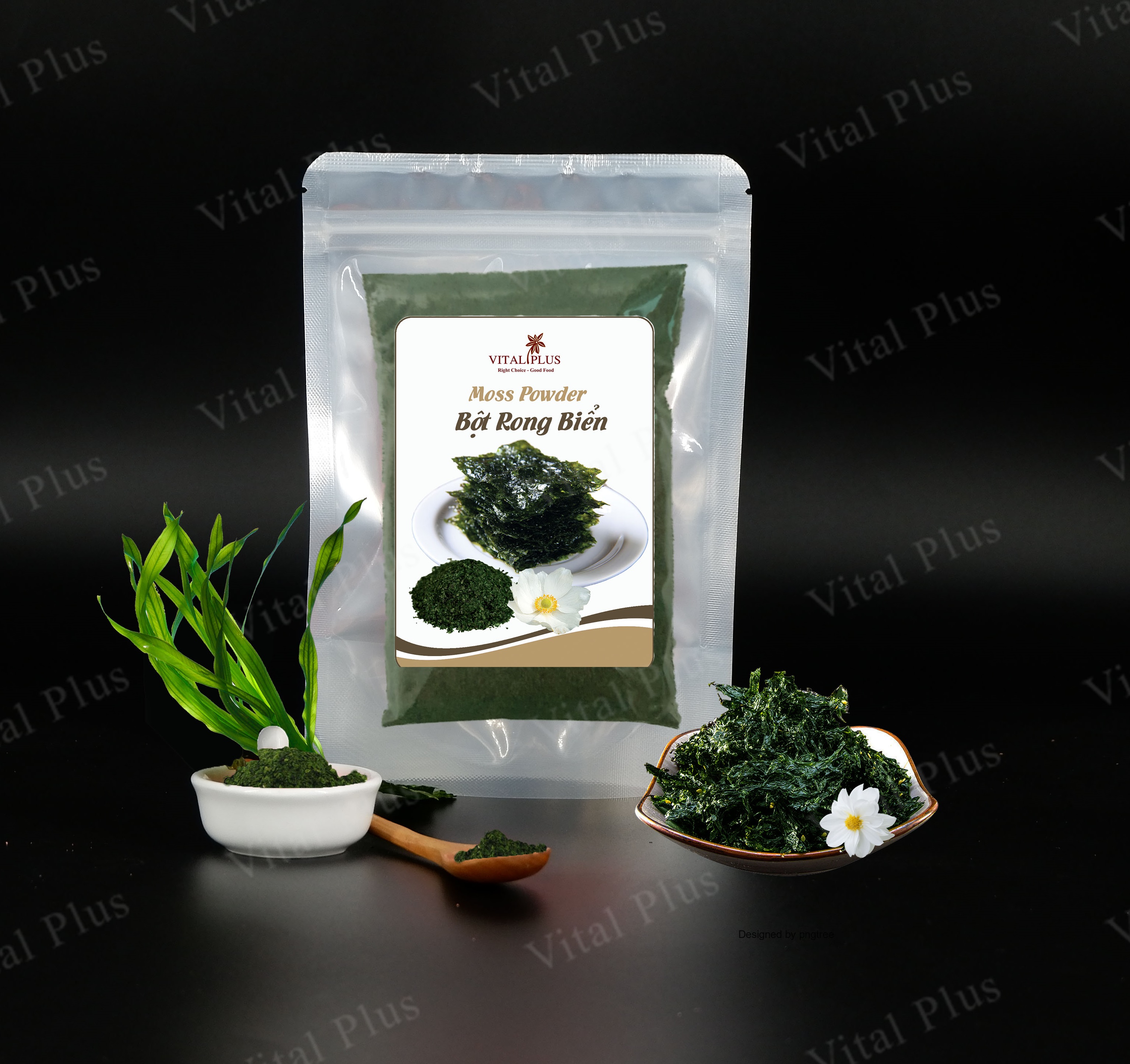 1 KG Bột Rong Biển - Moss Powder - Shop Nhà Anise - Vital Plus