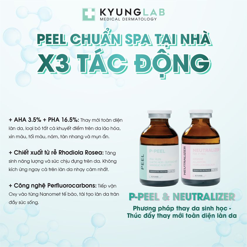 Peel da KyungLab P-Peel thay da sinh học 30ml