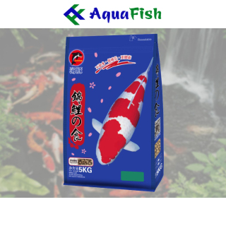 Thức Ăn Cho Cá Koi Tăng Trưởng và Tăng Màu Porpoise Size M L 5kg (Thức ăn ao cấp chuyên dụng cho cá Koi) thumbnail