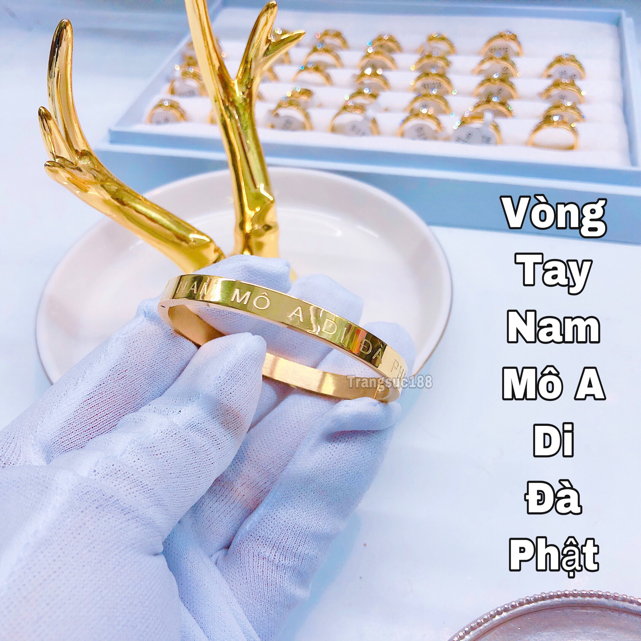 Vòng Tay Nam Mô A Di Đà Phật Bình An