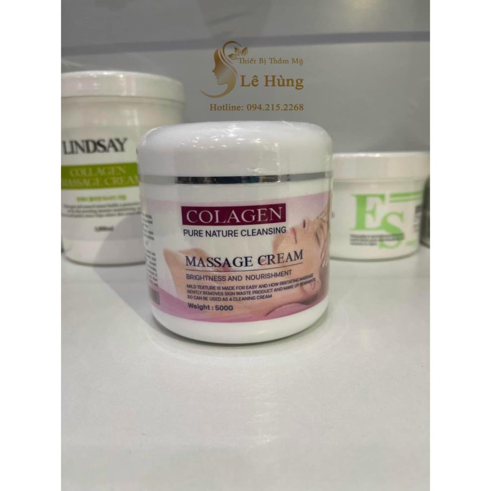 Kem massage collagen 500gr cho spa & tmv