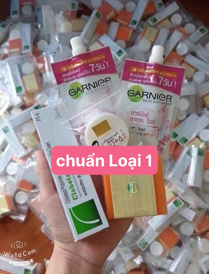 (HÀNG CHUẨN LOẠI 1) Bộ 5 món kem Nám Thái Lan Clobetamil