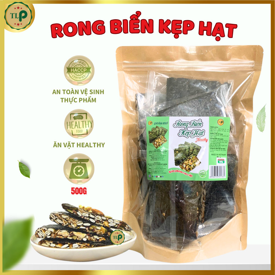 RONG BIỂN KẸP HẠT TÂN LỘC PHÁT - BỊCH 400G