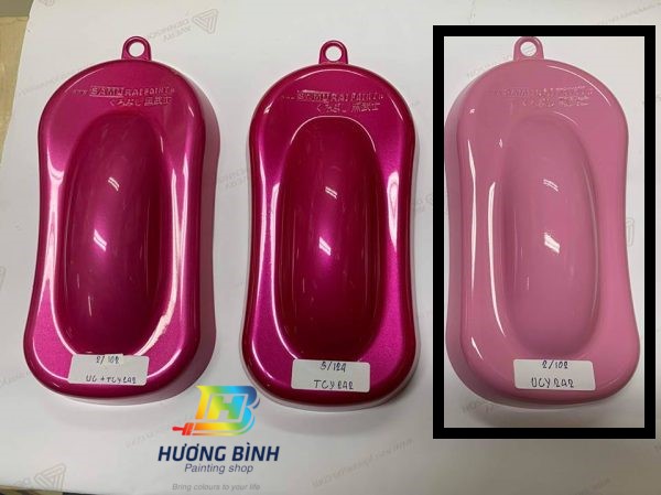 Sơn xịt Samurai màu NỀN Hồng - UC Y242 (400ml) (có khả năng kháng xăng A92, A95)
