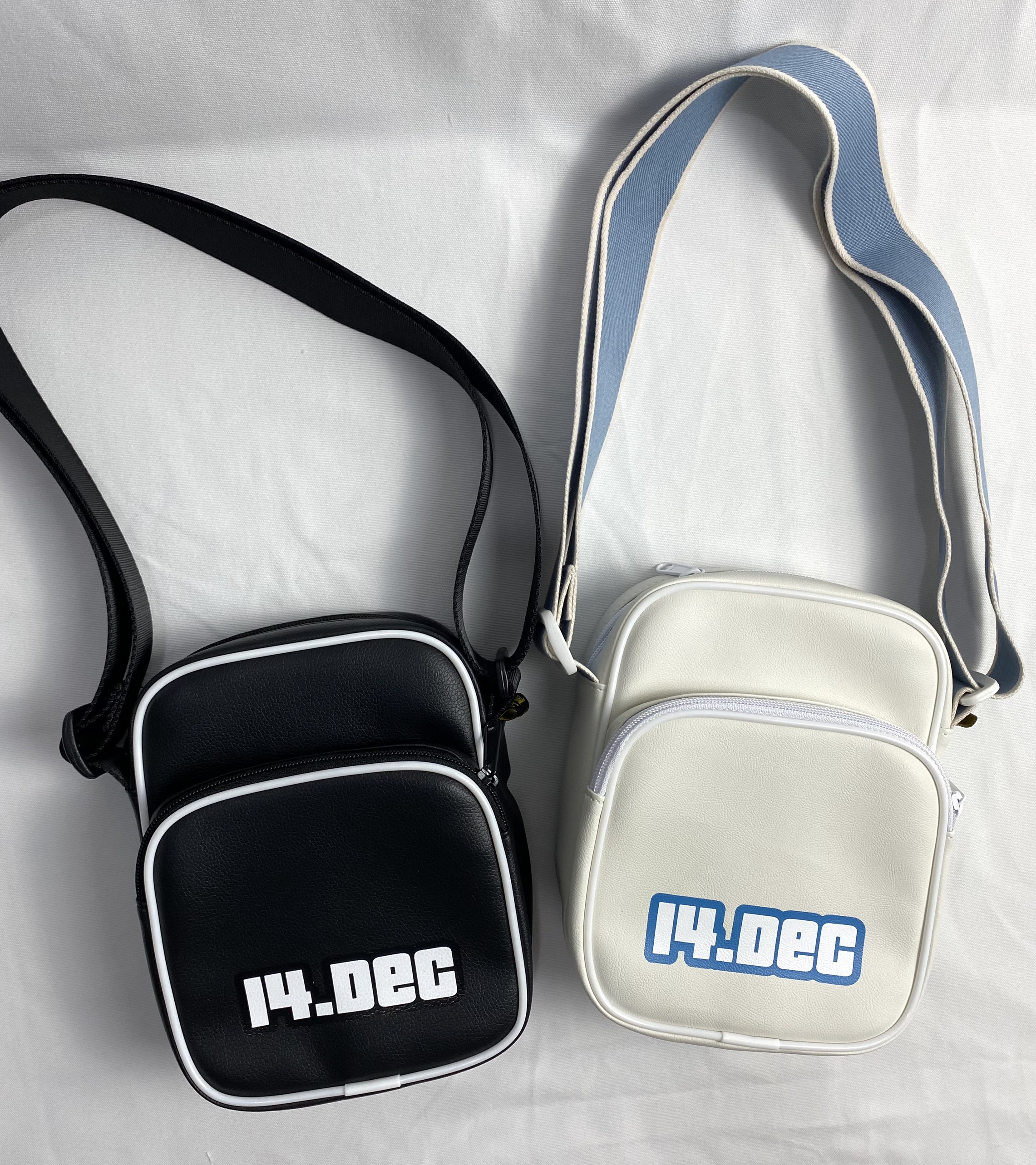 Túi đeo chéo nam nữ minibag da PU 14.DEC