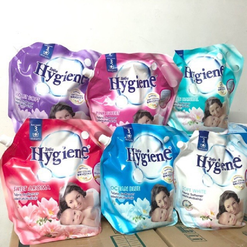 [HCM]NƯỚC XẢ VẢI HYGIENE 1800ML THÁI LAN [MÀU TÍM]