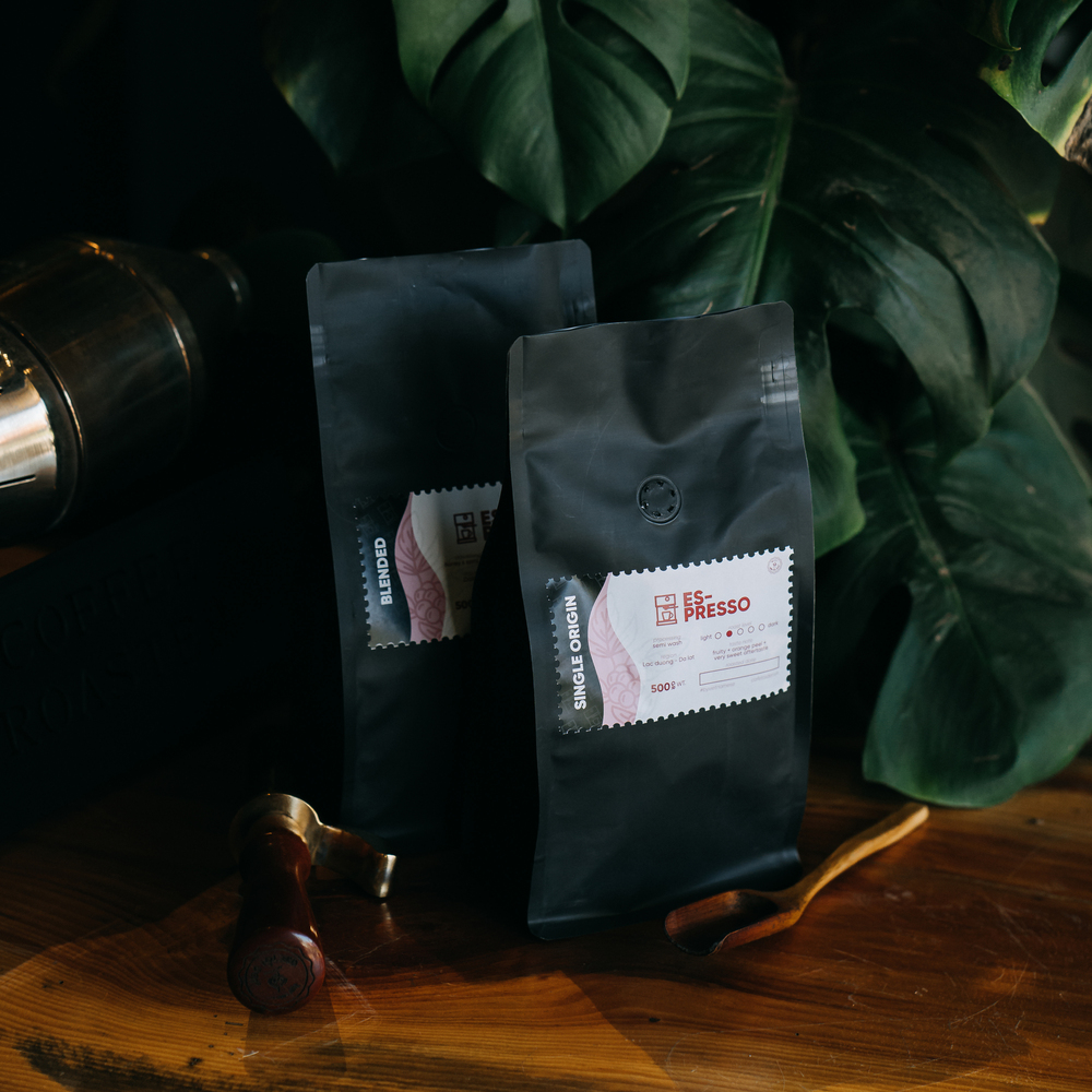 [ CÀ PHÊ HẠT PHA MÁY ] Single Origin - Tỏi Đen Coffee Roastery.