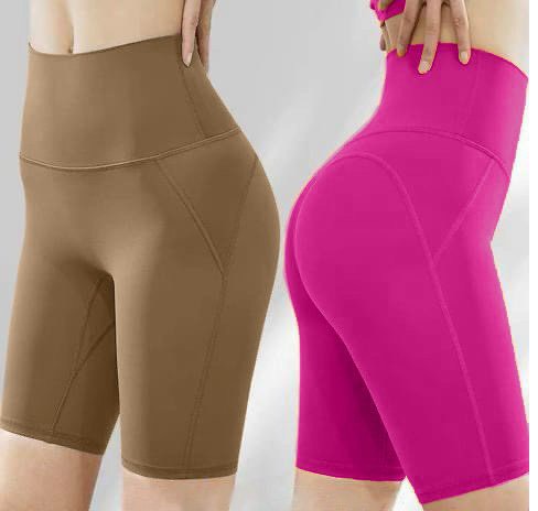 Quần Short Thể Thao Nữ Cao Cấp - Đa Màu Sắc, Chất Liệu Thoáng Khí, Phong Cách Biker Gym