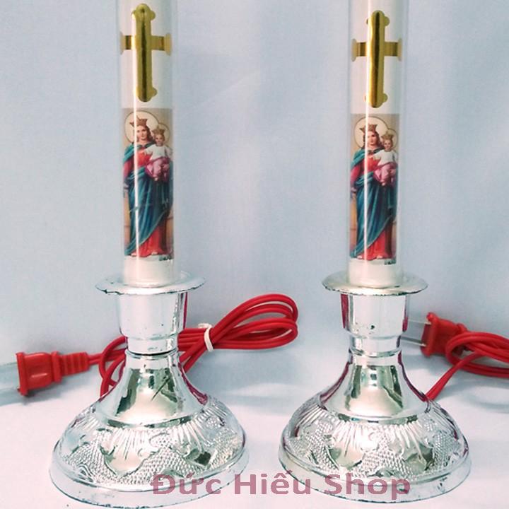 Đèn thờ cúng thiên chúa giáo cỡ nhỏ