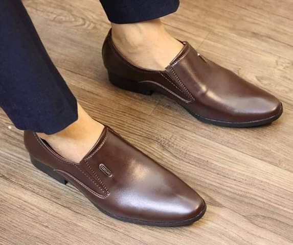 Giày tây nam công sở 2 màu nâu và đen