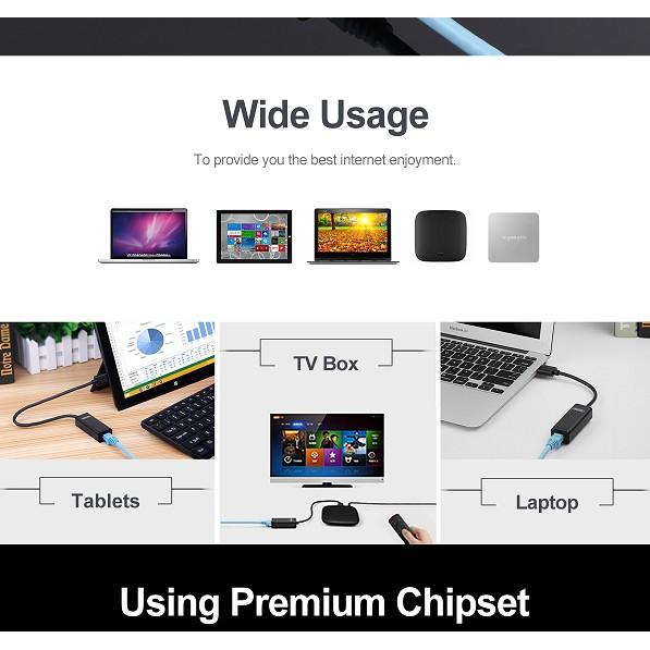 USB TO LAN 2.0 UNITEK Y1468