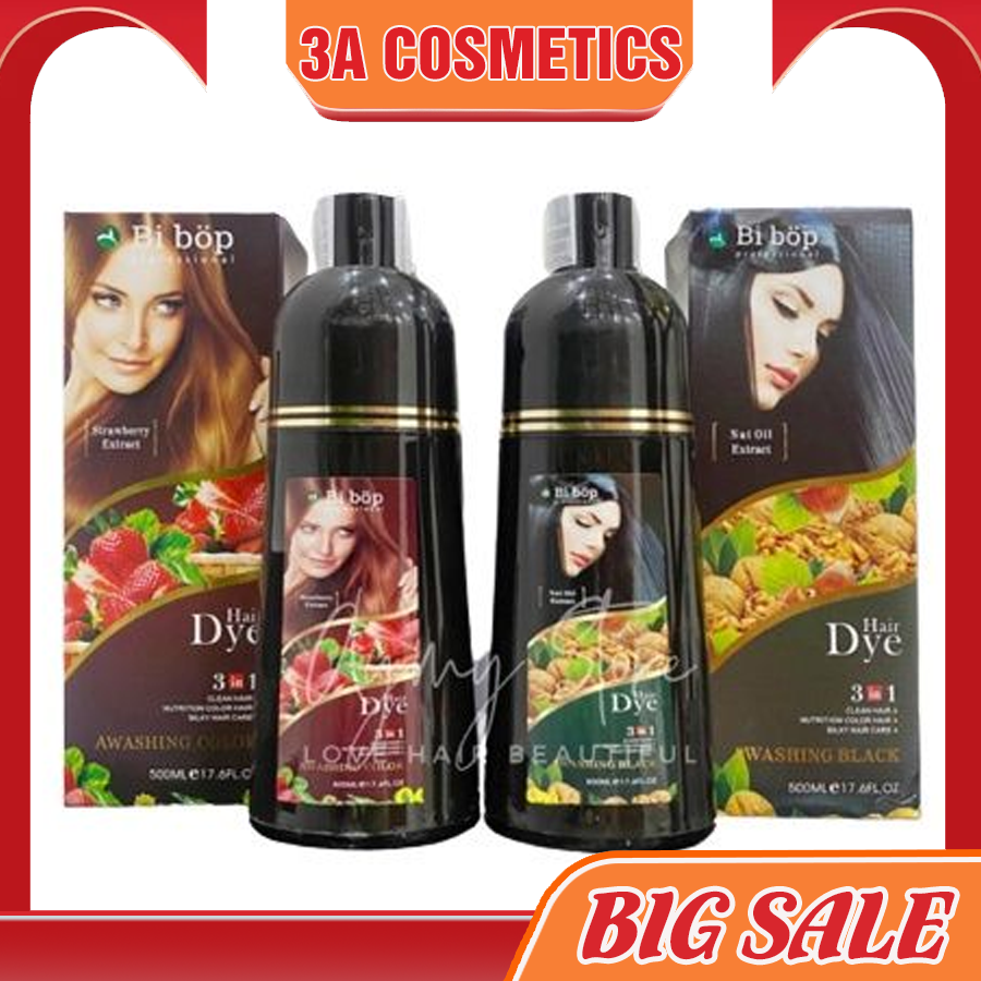 Dầu gội phủ bạc Bi Bop 500ML