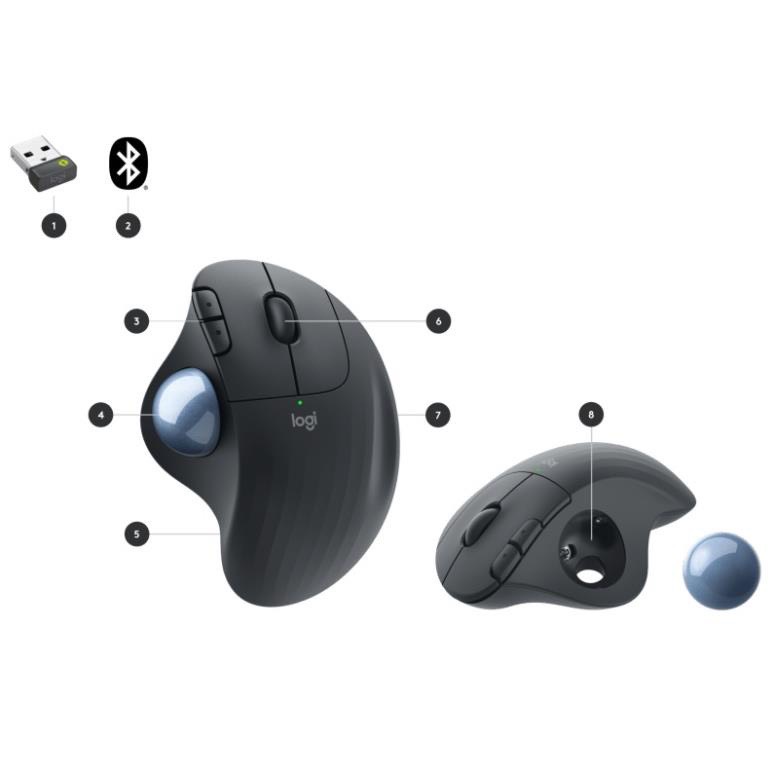 Chuột Không Dây Logitech M575s - Logitech ERGO M575S
