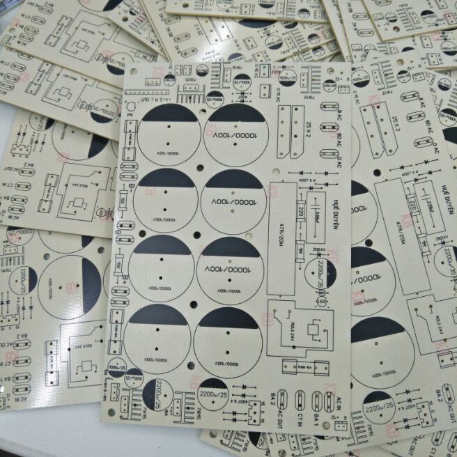 Pcb nguồn 8 tụ bo sợi, có phần mềm khởi động