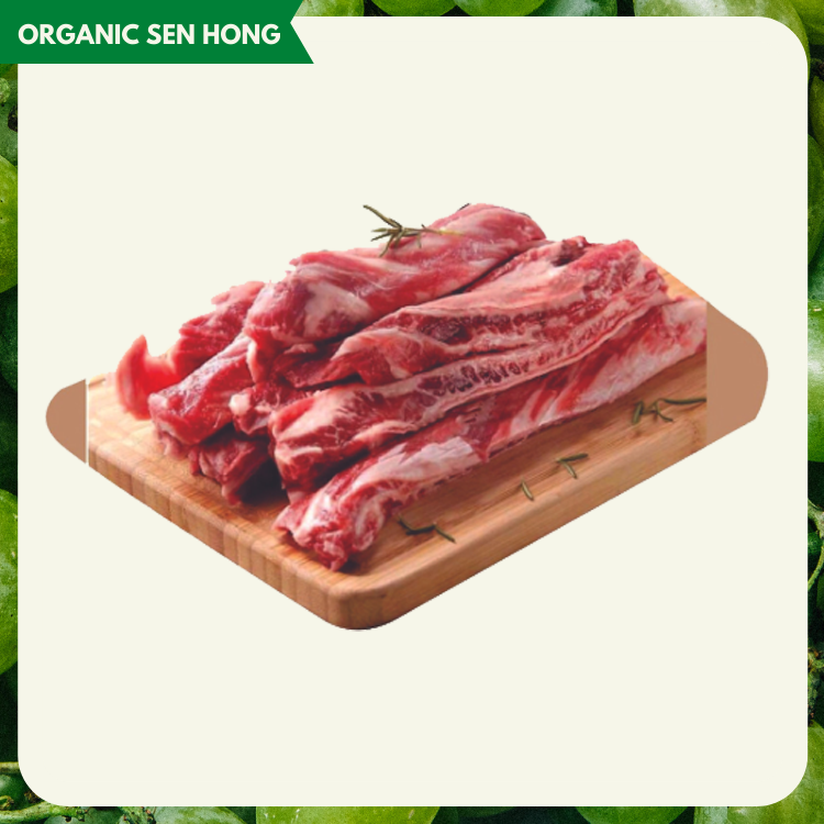 Dẻ sườn bò Mỹ Excel BBQ 500gr - được bán bởi Organic Sen Hồng