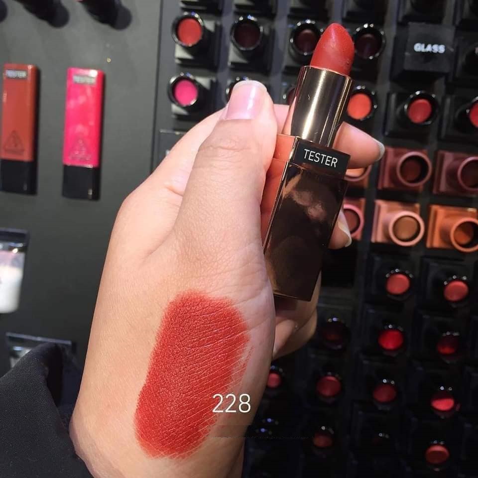 Son 3CE 228 đỏ đất mã red seventies