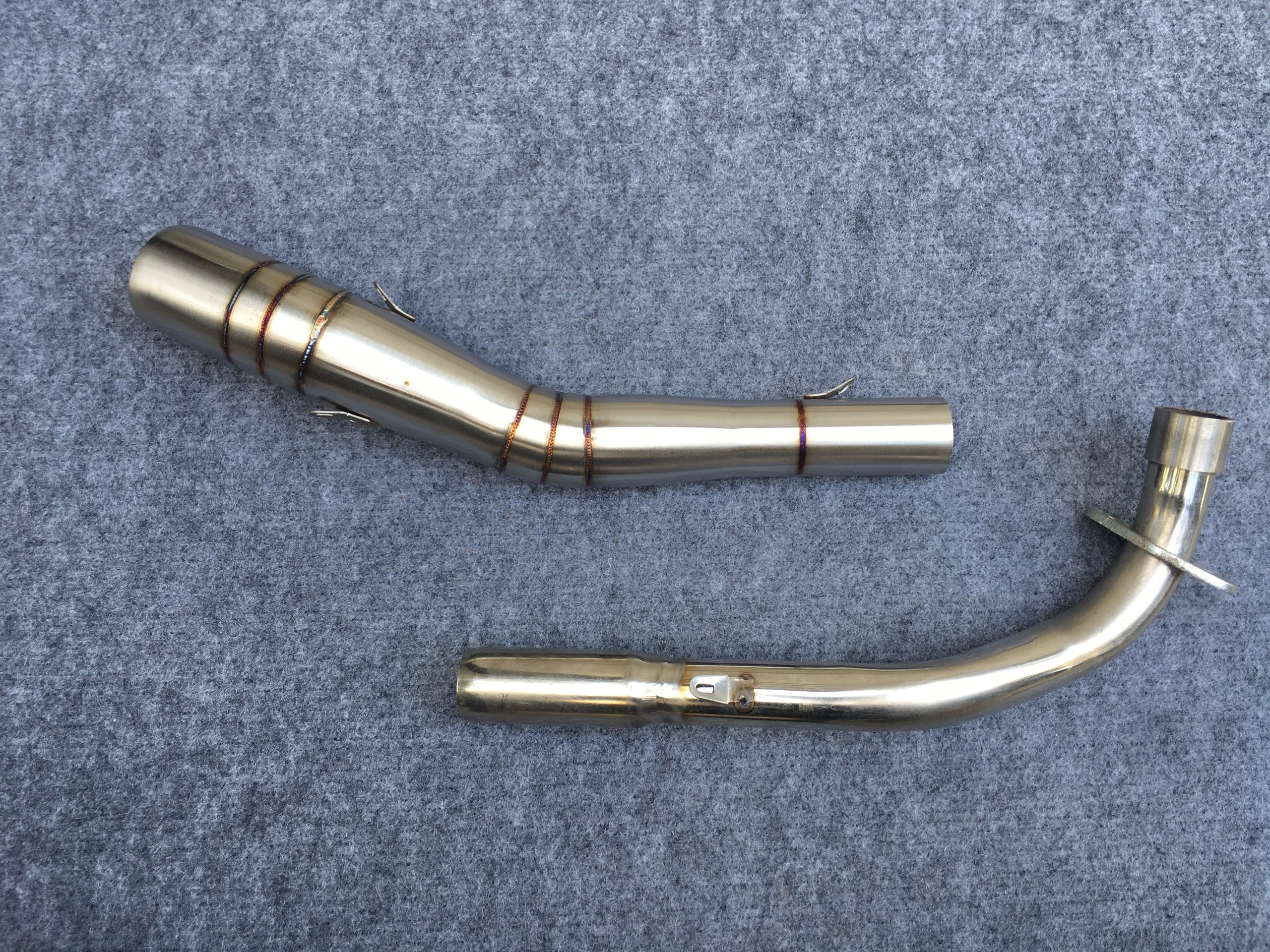 Cổ pô From Wrx dành cho Sirius Wave Nhỏ Dream Wave S110 Blade RSX gắn được tất cả lon pô độ