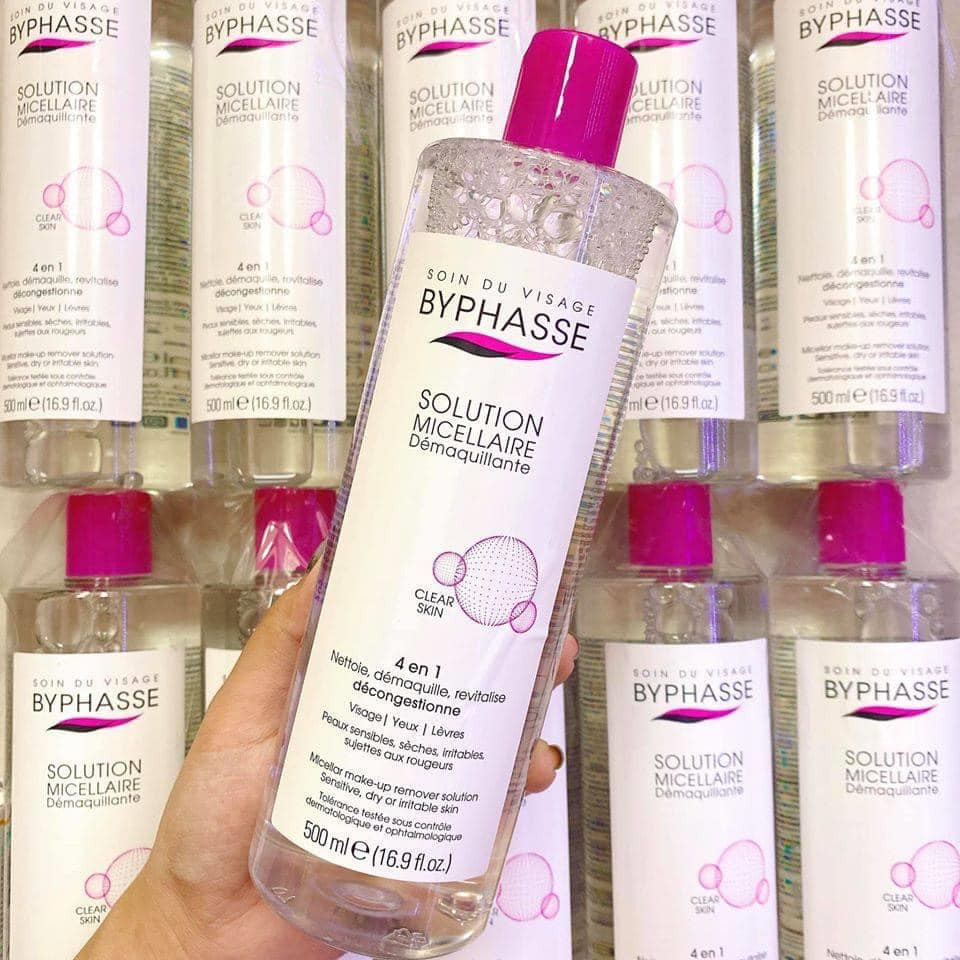 [HCM]Nước Tẩy Trang Byphasse Cho Mọi Loại Da Solution Micerallaire Face 500ml
