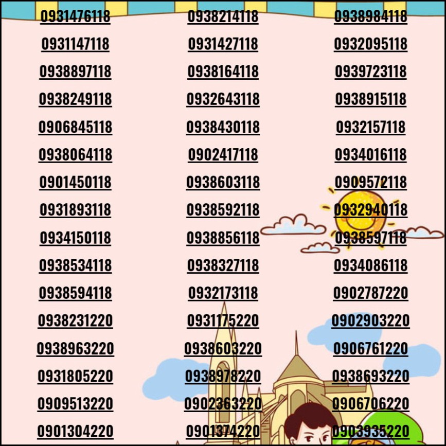 [HCM]Sim số đẹp mobi