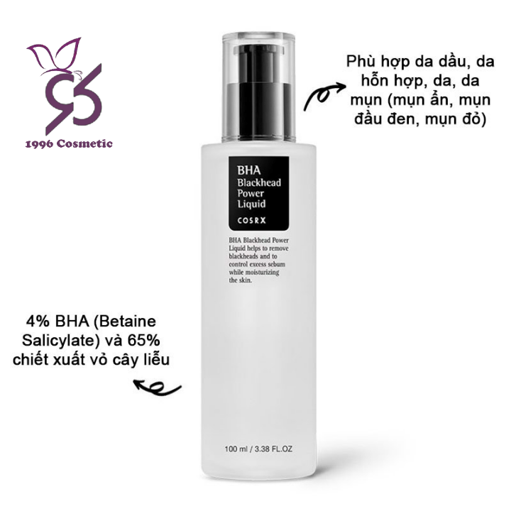 Tẩy tế bào chết - COSRX BHA Blackhead Power Liquid 100ML