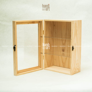 [HCM]Tủ hộp gỗ 3 ngăn đựng đồ gia đình thumbnail