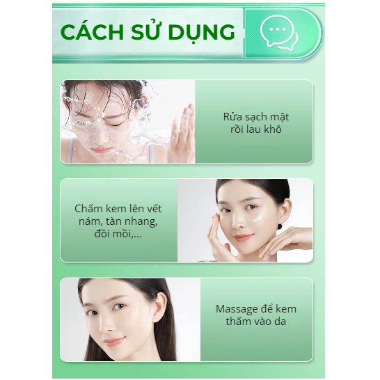 Kem chấm nám - tàn nhan KT