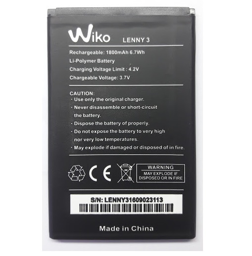 Pin Wiko Lenny 3