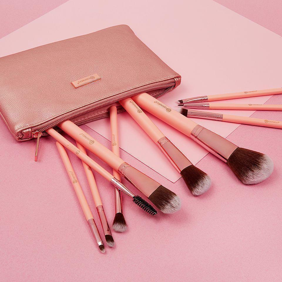 Bộ cọ BH Cosmetics Pretty in Pink 10 cây