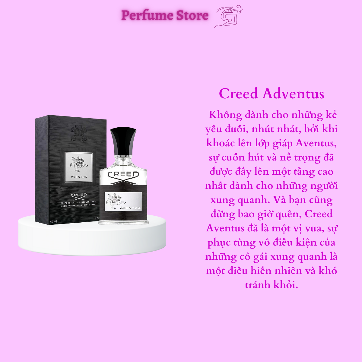 [Chính Hãng] Mẫu chiết nước hoa Creed Aventus (10ml)