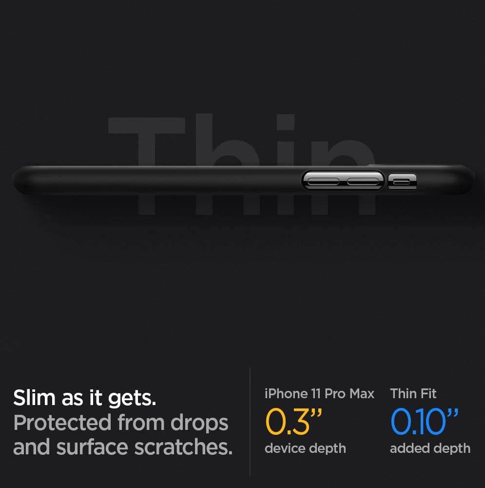Ốp lưng iPhone 11 Pro Max Spigen Thin Fit Air