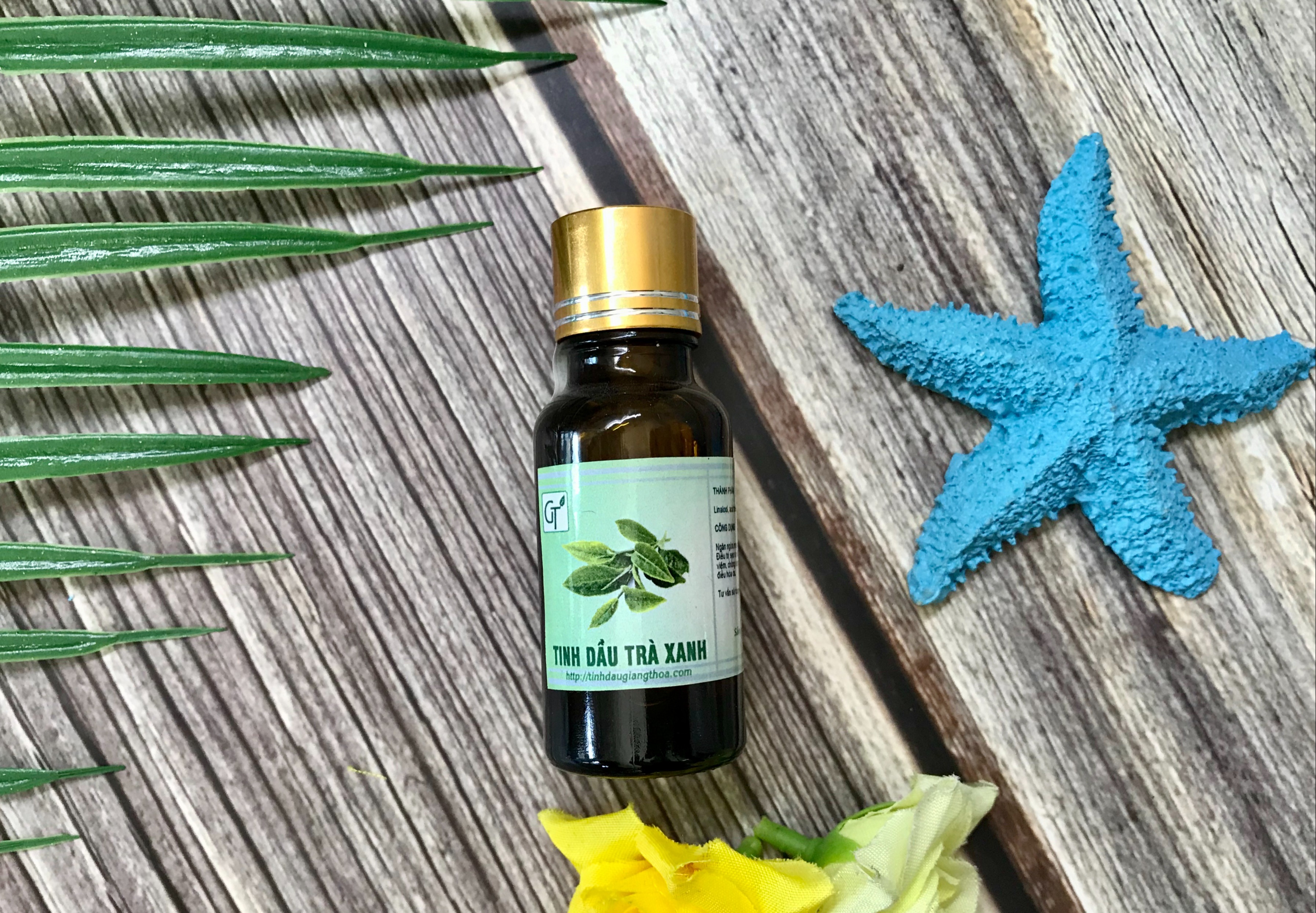 Tinh dầu Trà Xanh Nguyên Chất Xông phòng, Xông nhà - Hương Thơm Nhẹ Nhàng, Thư Giãn, Tự Nhiên