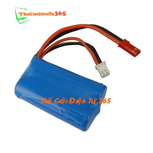 Pin sạc 7.4v-8.4v 3000mah pin lithium 2s 18650 dòng xả cao
