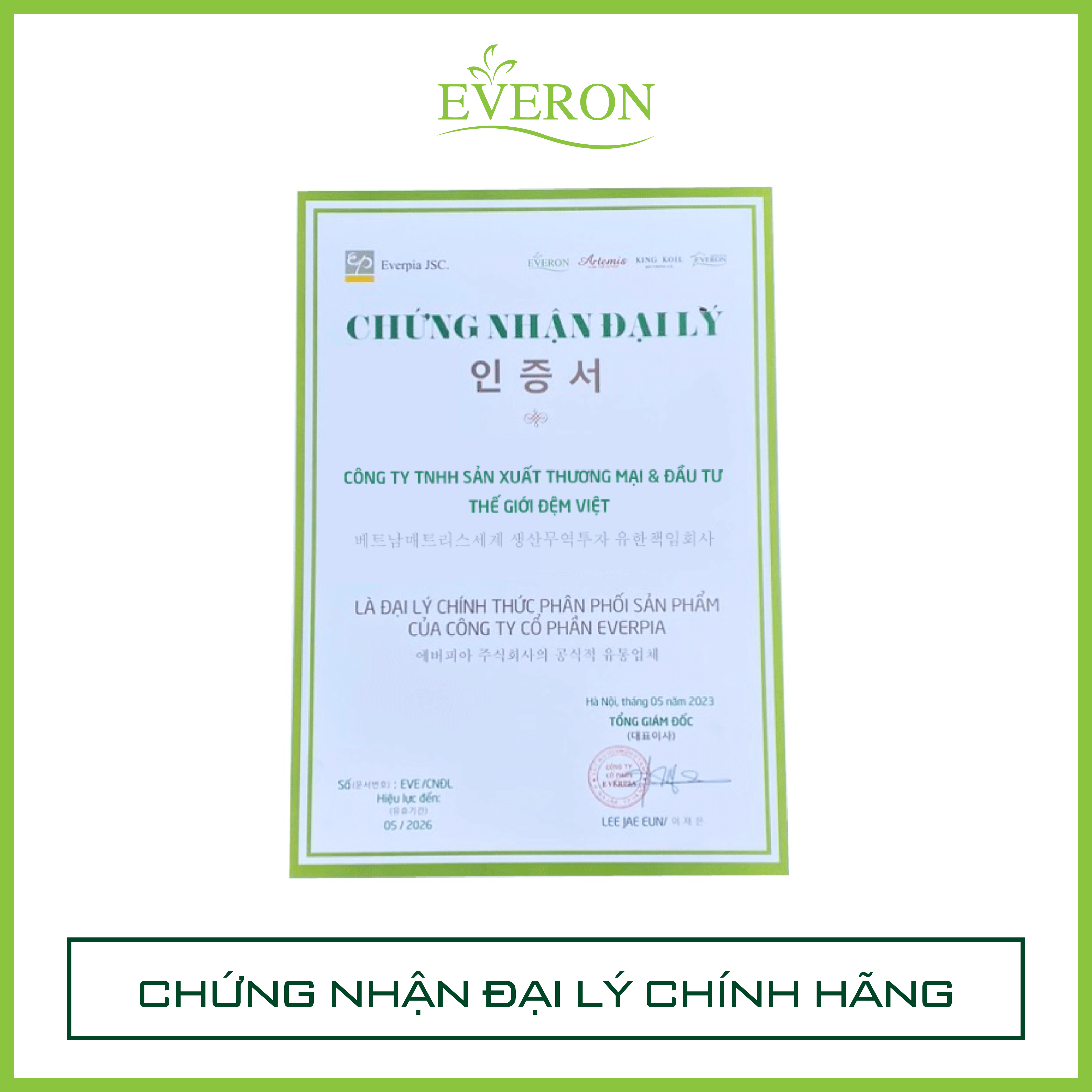 RUỘT GỐI THƯ GIÃN CỔ MICRO RELAX EVERON - HÀNG CHÍNH HÃNG