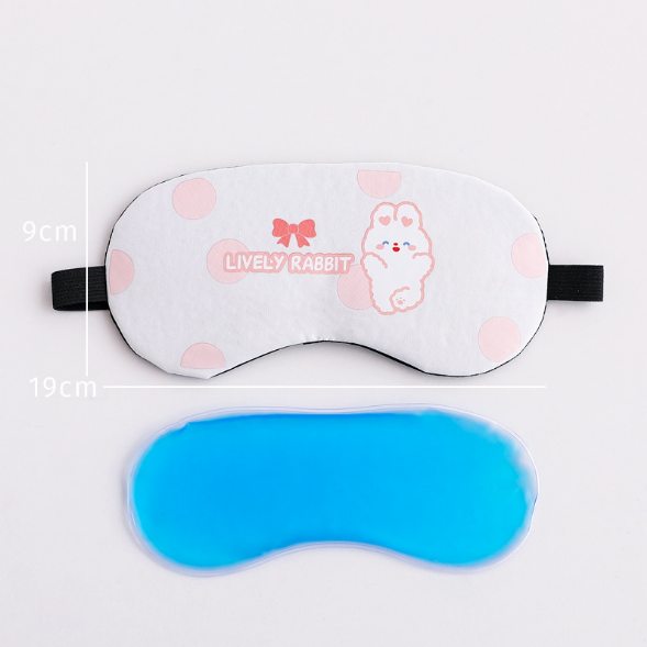 Bịt mắt che mắt ngủ có túi gel massage , hình động vật cute - jerry shop