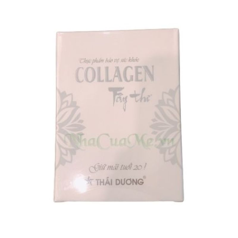 Viên Uống Collagen Trắng Da, Mờ Nám, Chống Lão Hóa Collagen Tây Thi Sao Thái Dương (Hộp 10 vỉ x 6 viên)